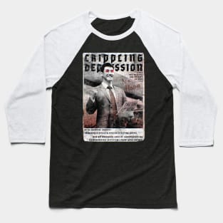 Crippling Depression Baseball T-Shirt